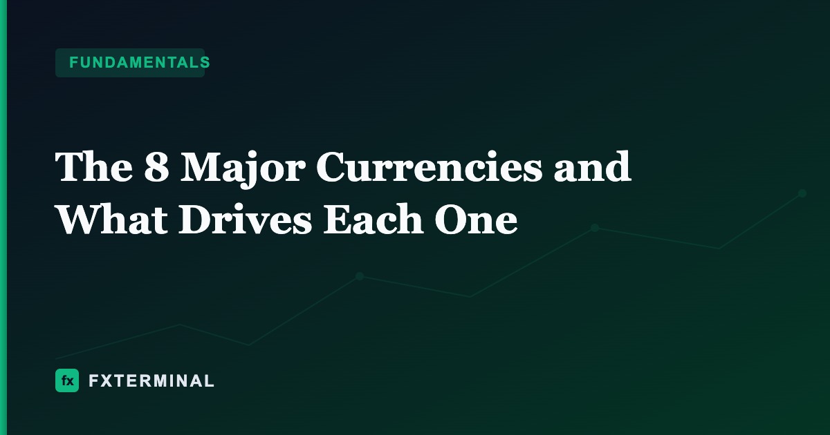 The 8 Major Currencies and What Drives Each One