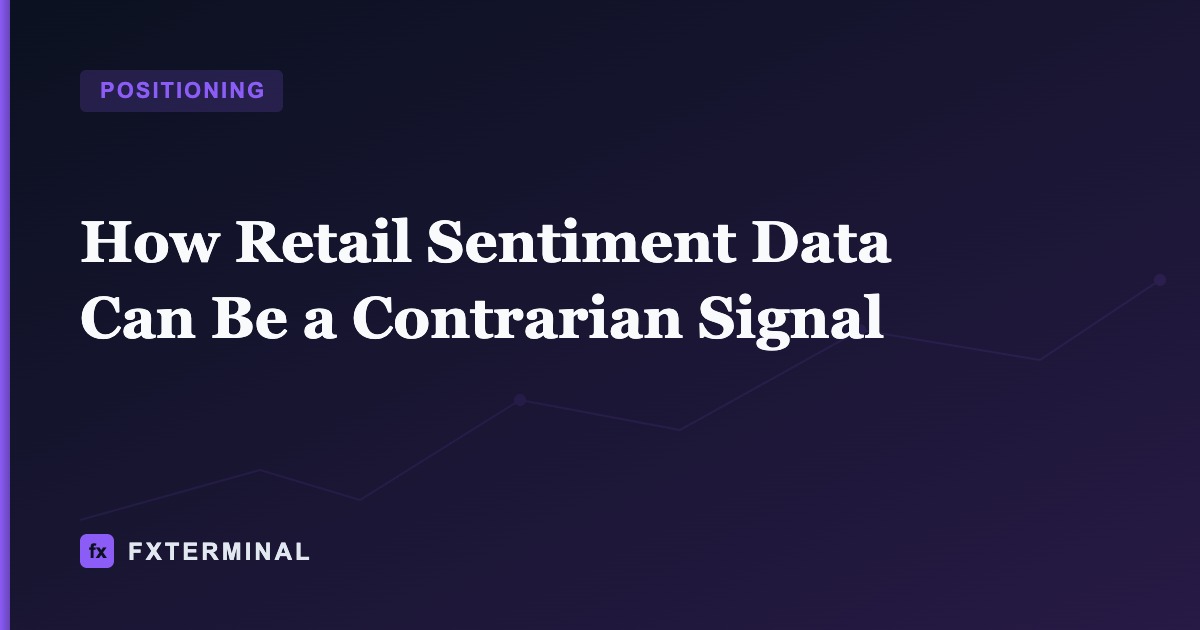 How Retail Sentiment Data Can Be a Contrarian Signal